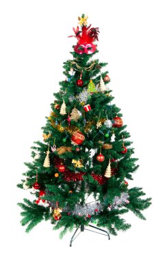 Madalyalı Noel ağacı