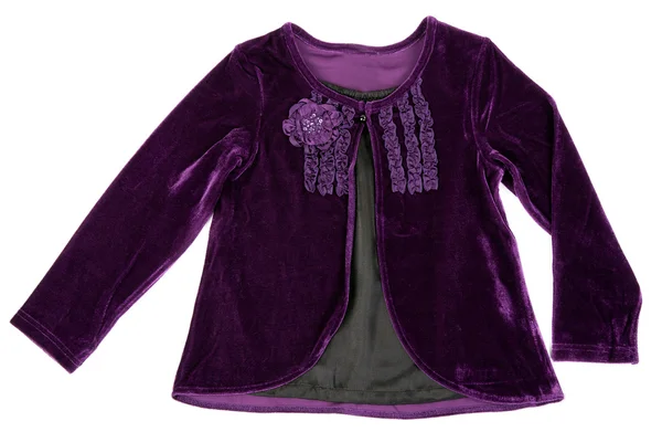 Bluza fioletowy — Zdjęcie stockowe