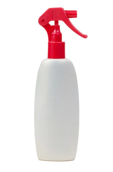 Butelka z tworzywa z spray — Zdjęcie stockowe
