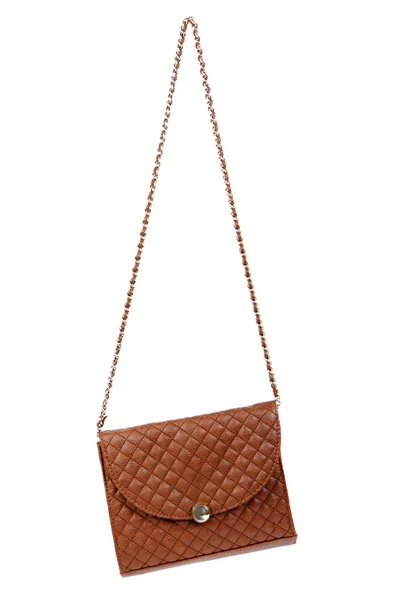 El bolso de la mujer marrón — Foto de Stock
