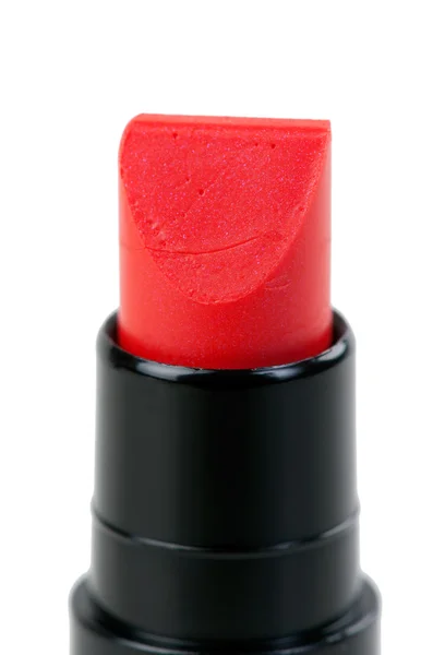 Lápiz labial rojo primer plano —  Fotos de Stock