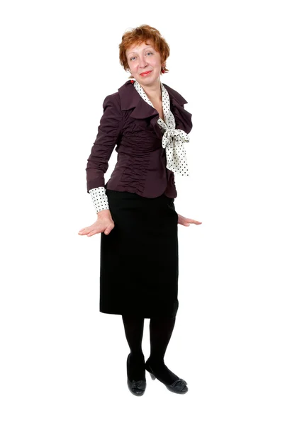 Portrait of middle-aged woman — Stock Photo, Image