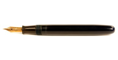 The old pen with gold nib clipart