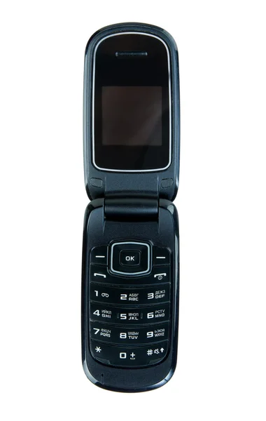 Clamshell mobiele telefoon — Stockfoto