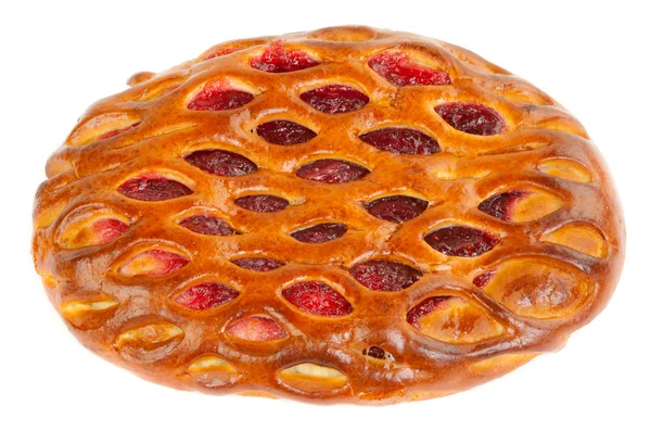 Ένα νόστιμο κέικ που γεμίζουν με κόκκινο — Φωτογραφία Αρχείου