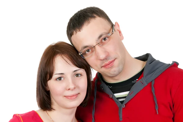 Portret van paar in liefde — Stockfoto