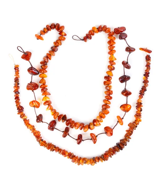 Beads of amber — Stock Photo, Image
