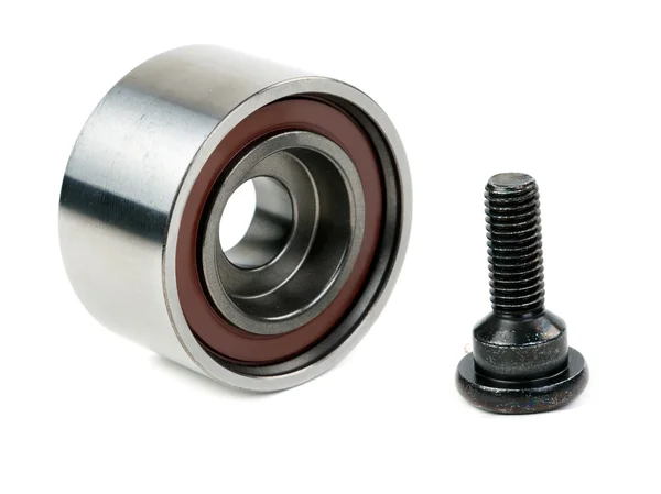 Motor bearing with bolt — Stock Photo, Image
