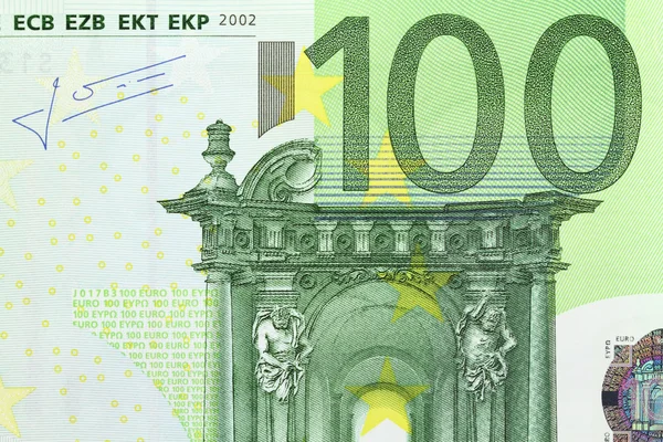 Hundert Euro — Stockfoto