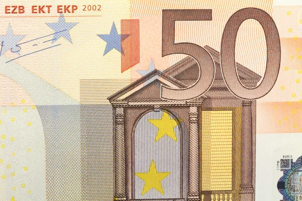 Pięćdziesiąt euro — Zdjęcie stockowe