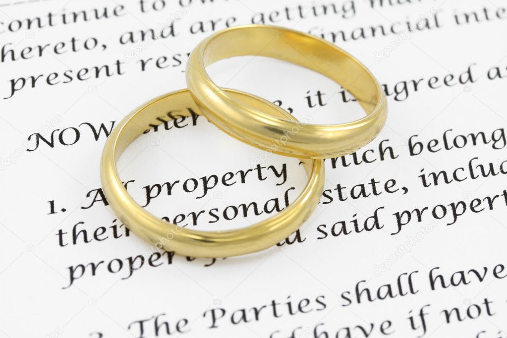 Prenuptial ( premarital ) agreement