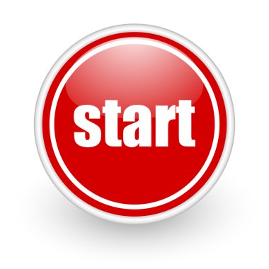 Start icon clipart