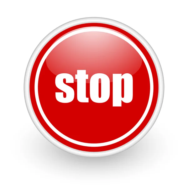 Stop icon — Stock Photo, Image