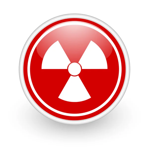 Радиоактивная иконка — стоковое фото