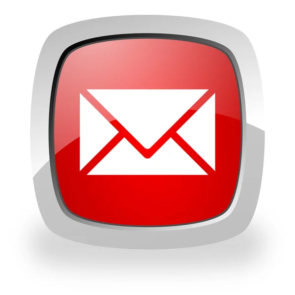 Kontakt e-mail ikona — Zdjęcie stockowe