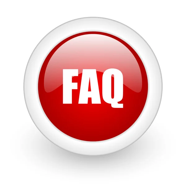 Faq icon — Stock Photo, Image