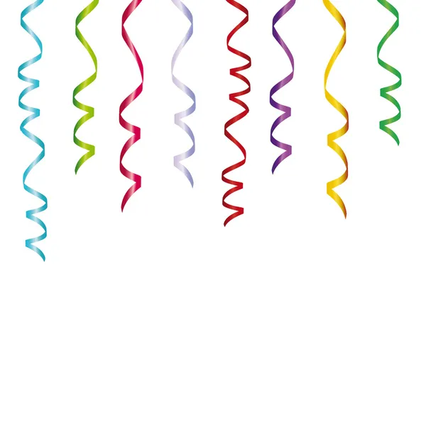 Banderoles colorées — Image vectorielle
