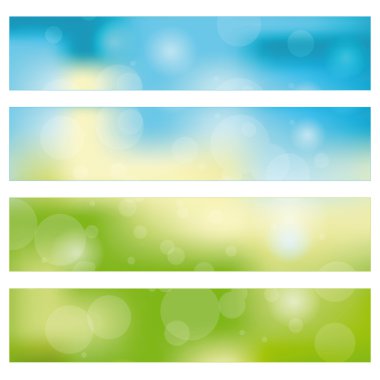 Abstract banner background clipart