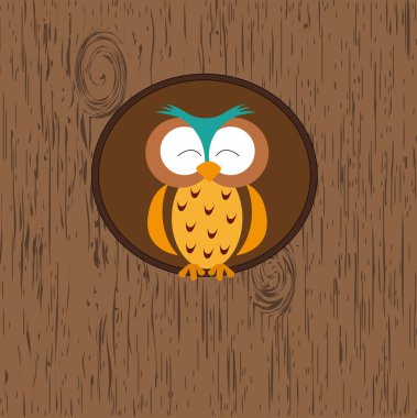 Cute owl clipart