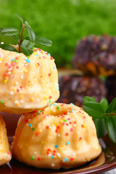 Deliciosos pasteles de anillo dulce —  Fotos de Stock