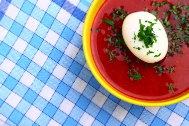 kırmızı pancar çorbası borsch