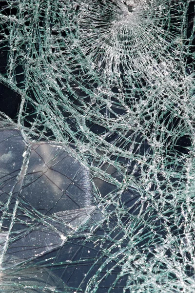 Shattered glass — Stock Photo, Image