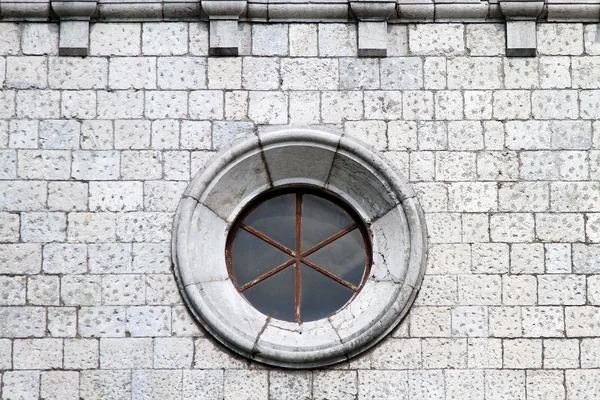 Kulaté okno — Stock fotografie