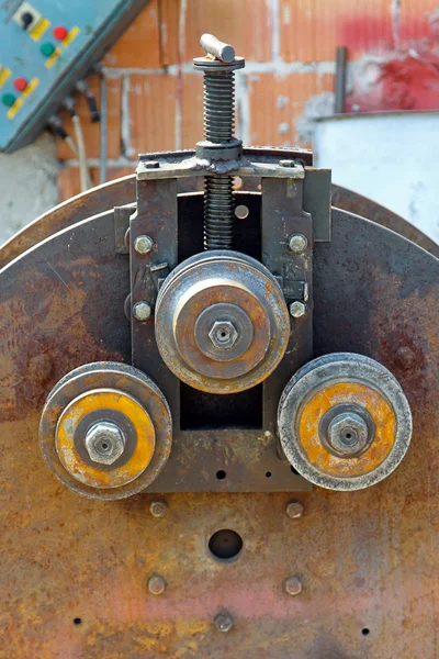 Máquina de rolo de ferro — Fotografia de Stock