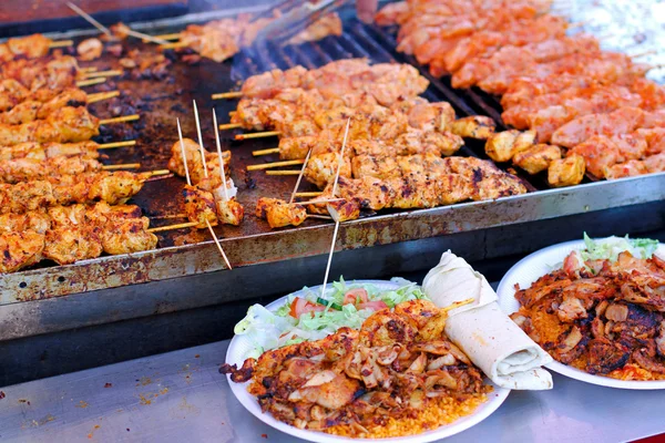 Chicken barbeque — Stock Photo, Image
