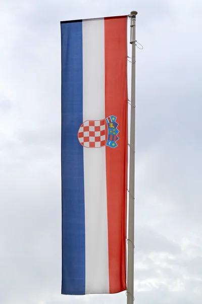 Croatia flag — Stock Photo, Image
