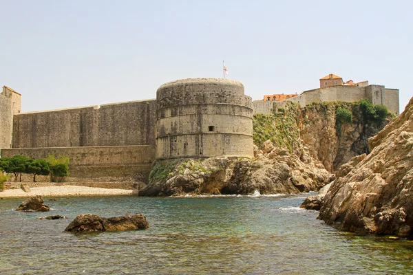 Dubrovnik väggar — Stockfoto