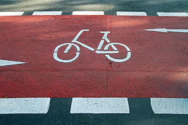 Caminho de bicicleta — Fotografia de Stock