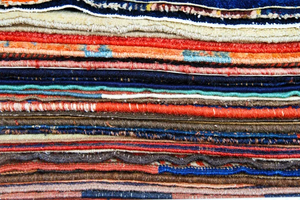Teppiche stapeln sich — Stockfoto