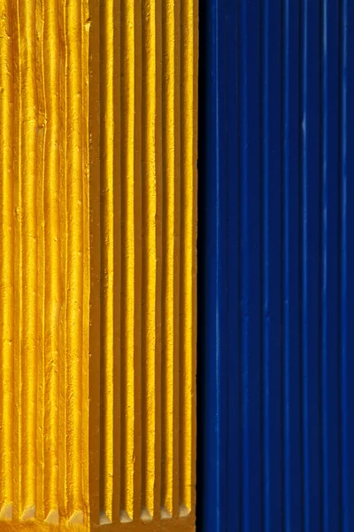 Ouro e azul — Fotografia de Stock