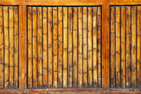 Dinding bambu — Stok Foto