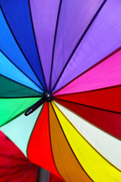 カラー傘 — ストック写真