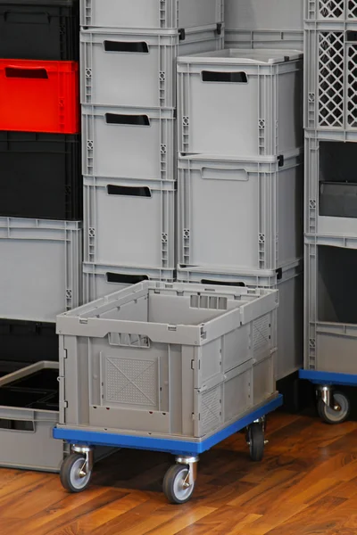 Commercial crate box — Stock Photo, Image