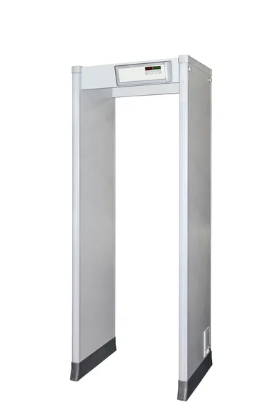 Metal detector porta isolata — Foto Stock