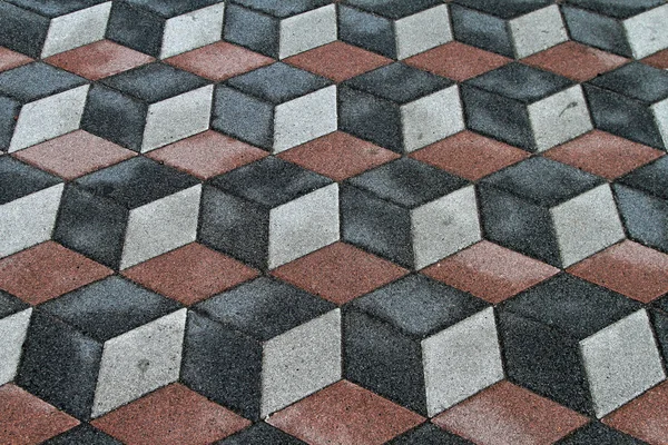 3d floor tiles — Stock Photo, Image