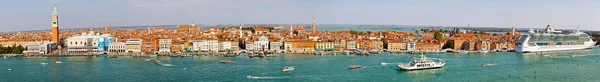 Venedik hava panorama — Stok fotoğraf