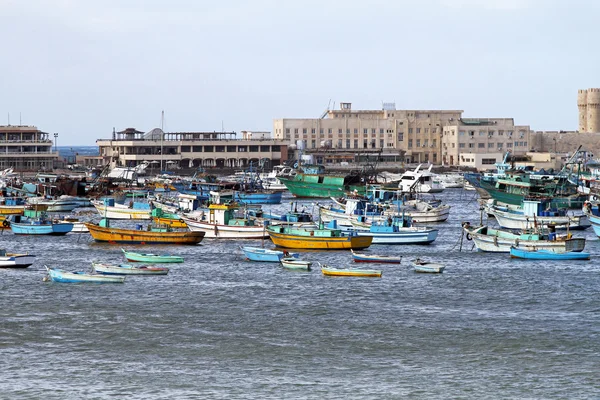 Alexandria hamnen — Stockfoto