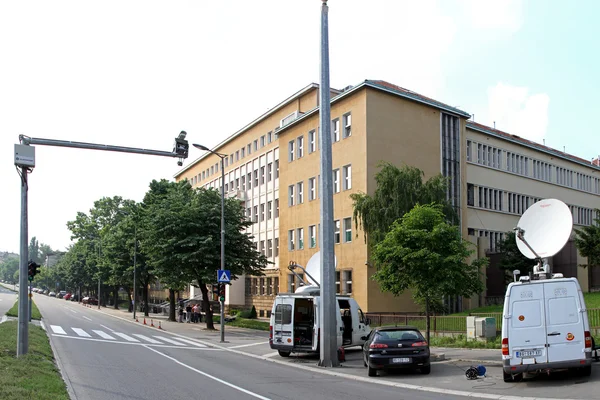 Tribunal de Guerra de Serbia — Foto de Stock