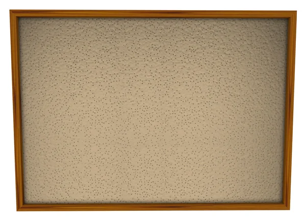 Placa de boletim emoldurado espaço vazio vazio — Fotografia de Stock