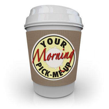 Your Morning Pick-Me-Up Cup of Coffee clipart
