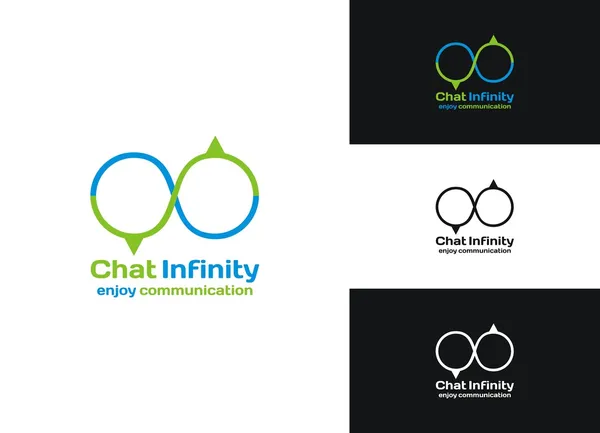 Chat Infinity — Stock Vector