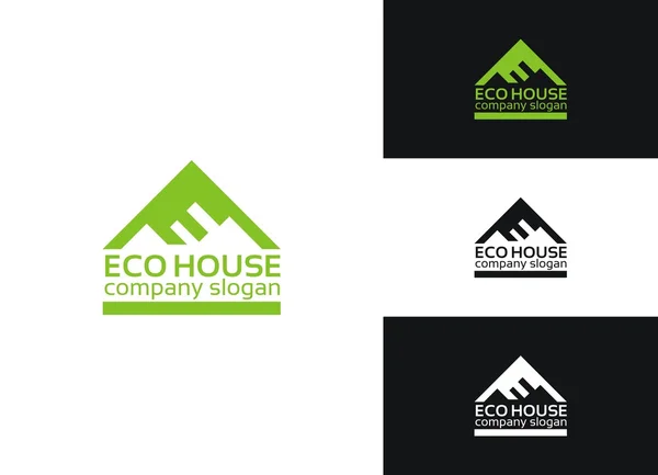 Eco House — Stock Vector