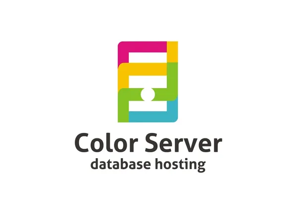 stock vector Color Server