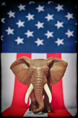 Republican Elephant clipart