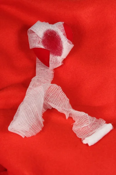 corazón de sufrimiento.