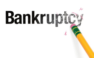 Erasing Bankruptcy clipart